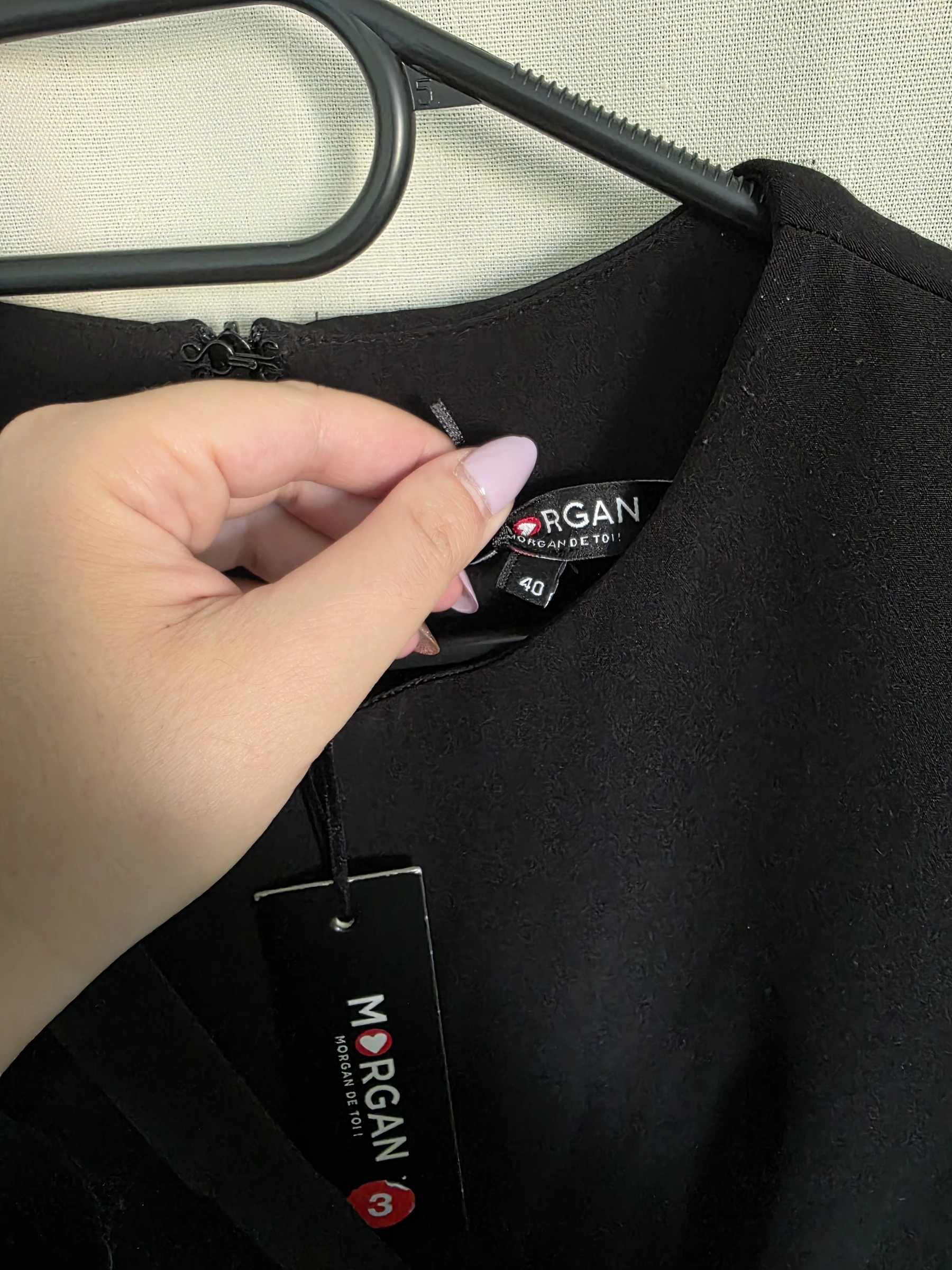 Vestido preto Morgan – photo 2